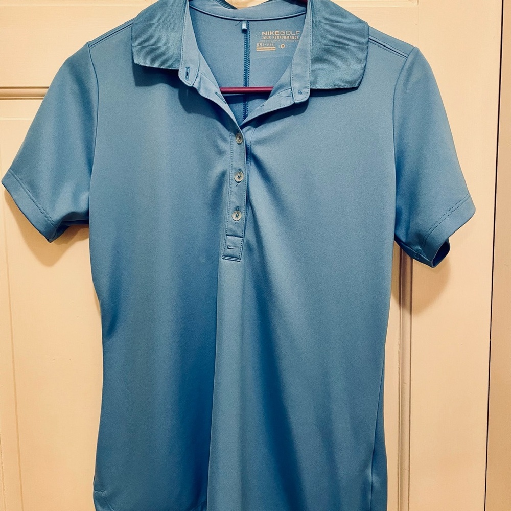 Nike Golf Tour Performance Polo in Light Blue